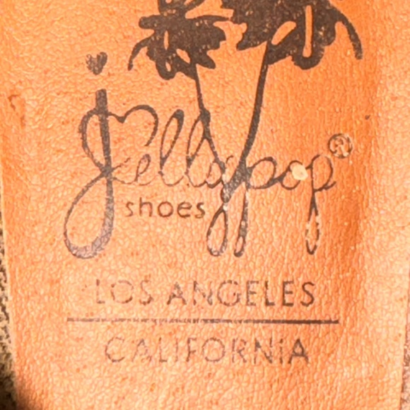 JellyPop Army Green Boho Heel Size 8 - Picture 4 of 5